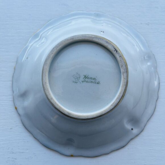 Set Of 2 Antique HAND PAINTED Nippon Berry  Dishes 5” - Picture 7 of 7